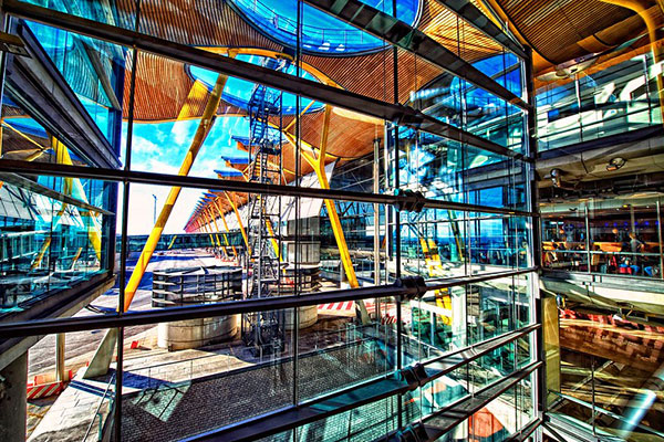 Aeropuerto de Madrid-Barajas T2. Foto: Jim Nix (CC BY-NC-SA 2.0)