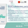 Mesa redonda “Europa y el Mediterráneo: ¿qué futuro en común?”