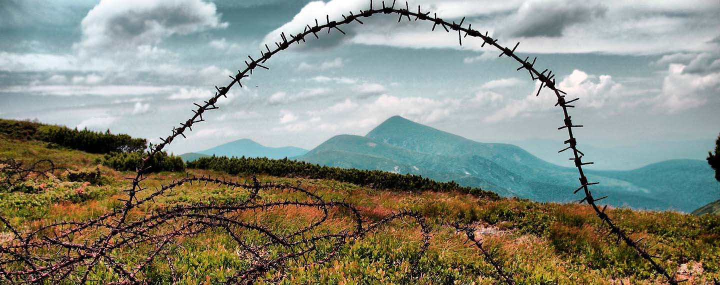 La crisis de Ucrania, la UE y la cohesión occidental. Cordillera Chornohora, los Cárpatos en Ucrania.