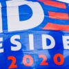 Un año de política exterior de Joe Biden: en busca de un cambio estratégico, con permiso de Rusia. Bandera de Biden en las elecciones de 2020.