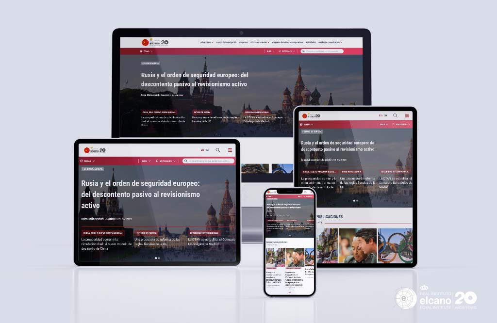 The Elcano Royal Institute launches a new website