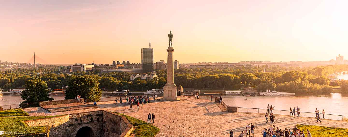 Parque Kalemegdan Serbia