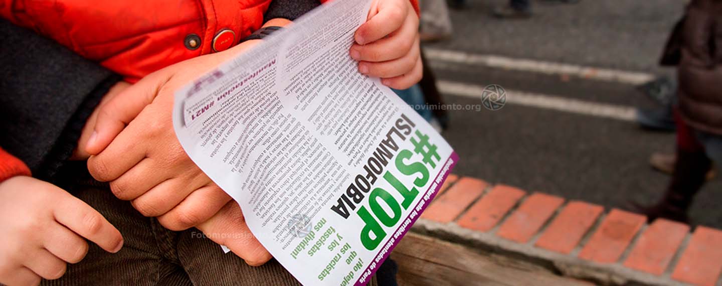 Manifestación islamofobia