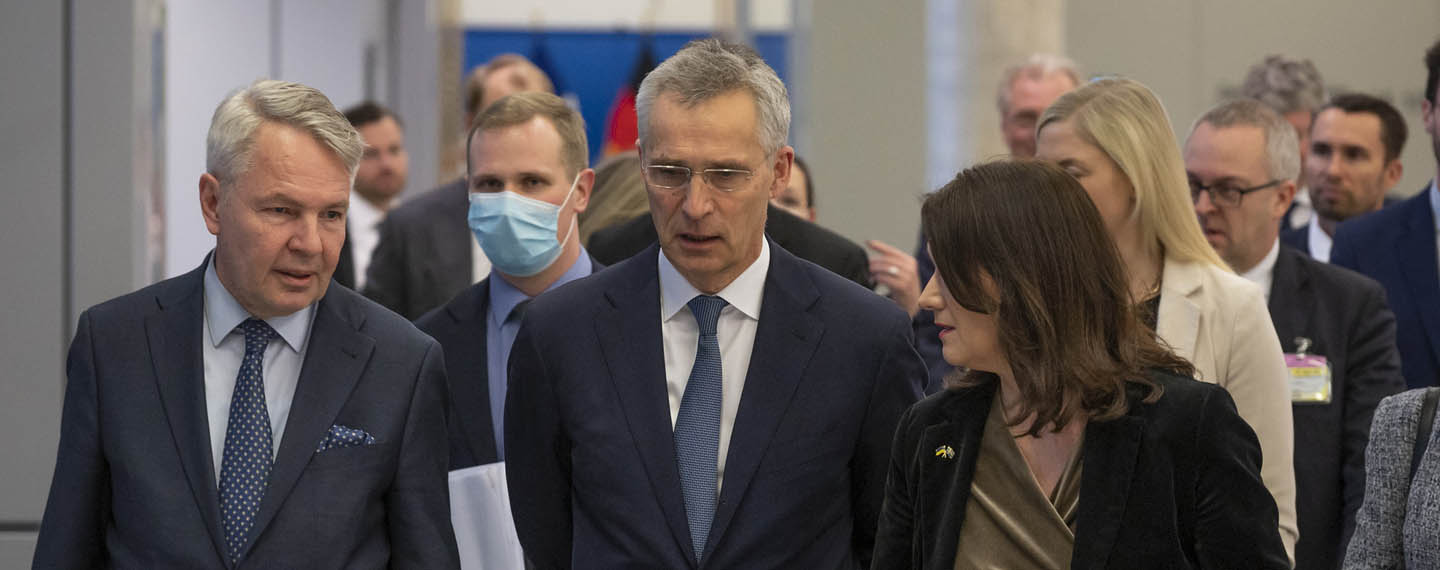 Reunión bilateral del secretario general de la OTAN con Finlandia y Suecia. Foto: NATO North Atlantic Treaty Organization (CC BY-NC-ND 2.0).