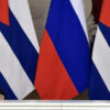 Rueda de prensa de Miguel Díaz-Canel (presidente de Cuba) y Vladimir Putin (presidente de Rusia) tras las Russian-Cuban Talks de 2018. Foto: Kremlin.ru (CC BY 4.0).