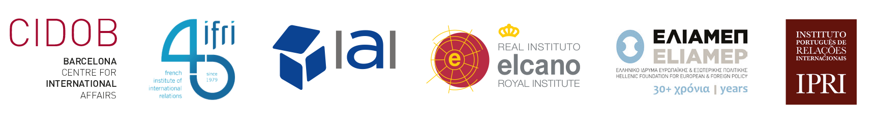 logos cidob ifri iai elcano eliamep ipri