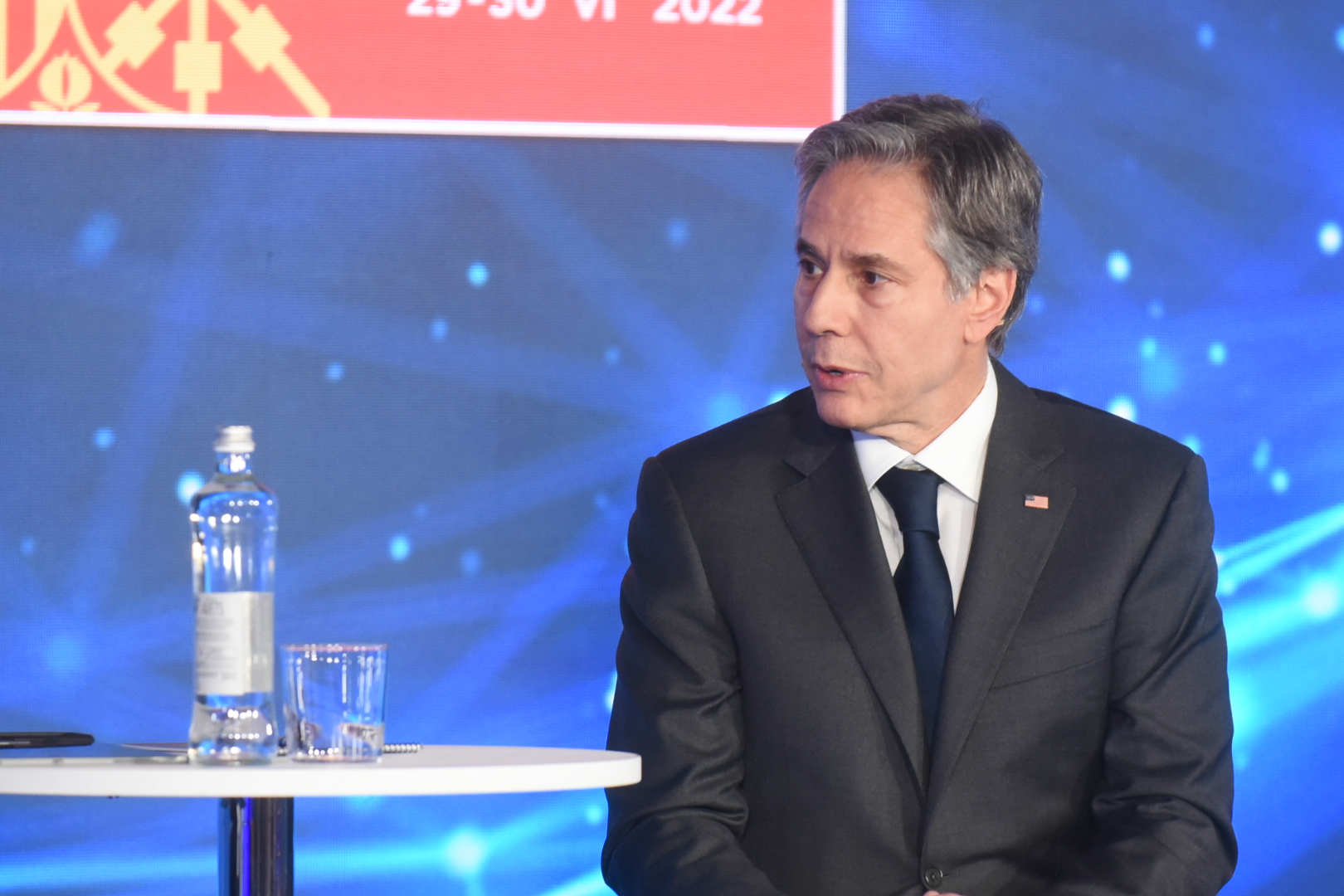 Antony Blinken, Secretary of State, United States of America. 2022 NATO Public Forum
