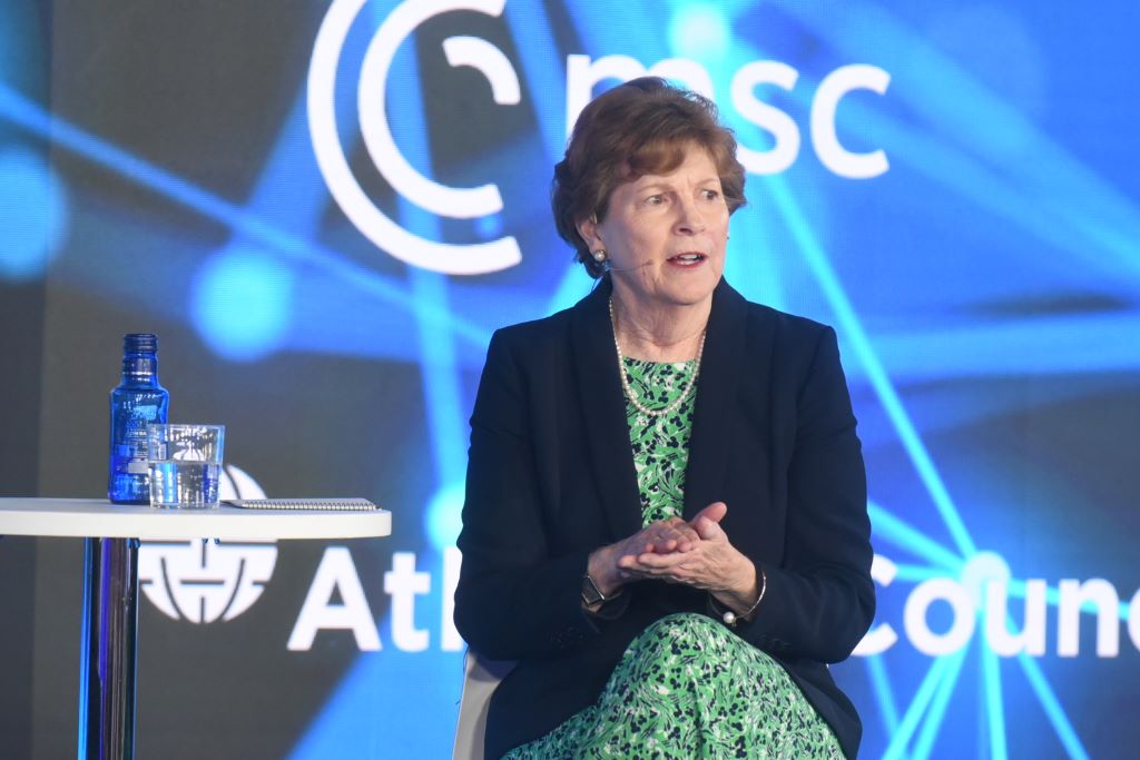 Jeanne Shaheen, Senator from New Hampshire, US Senate. 2022 NATO Public Forum