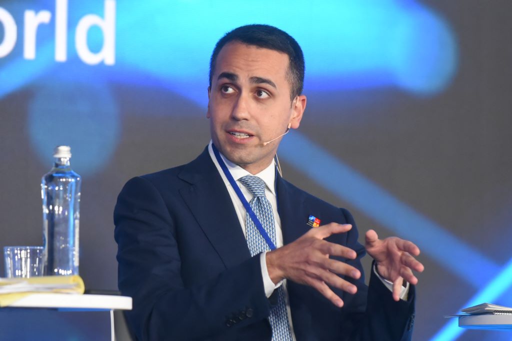 Luigi di Maio, Minister of Foreign Affairs, Italy. 2022 NATO Public Forum
