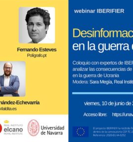 Webinar “Desinformación en la guerra de Ucrania”. Proyecto IBERIFIER