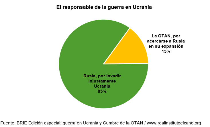 El responsable de la guerra en Ucrania. Fuente: BRIE Edición especial: guerra en Ucrania y Cumbre de la OTAN