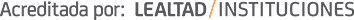 acreditadaporlealtadinstituciones web